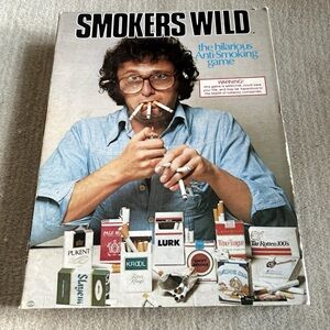Smokers Wild Anti Smoking Board Game